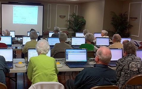 Seniors Learn New Technology