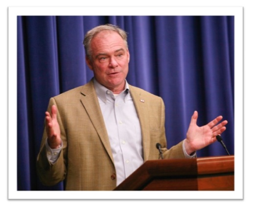 Senator Tim Kaine and the BOLD Infrastructure for Alzheimer’s Act.